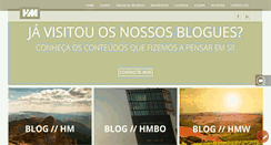 Desktop Screenshot of hmconsultores.pt